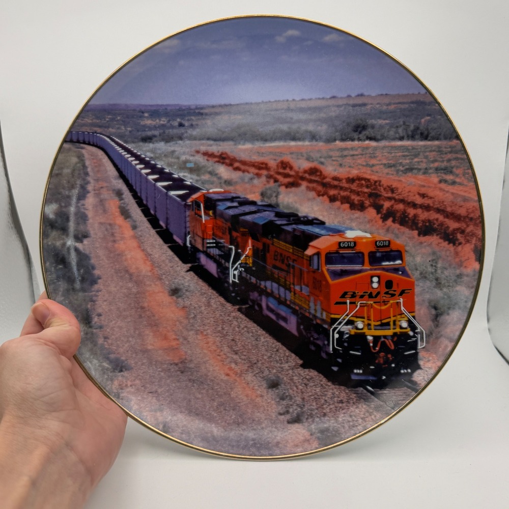 BNSF Railway Collector‎ Plate Orange 2006 Limited Edition
